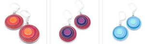 Earrings colorful